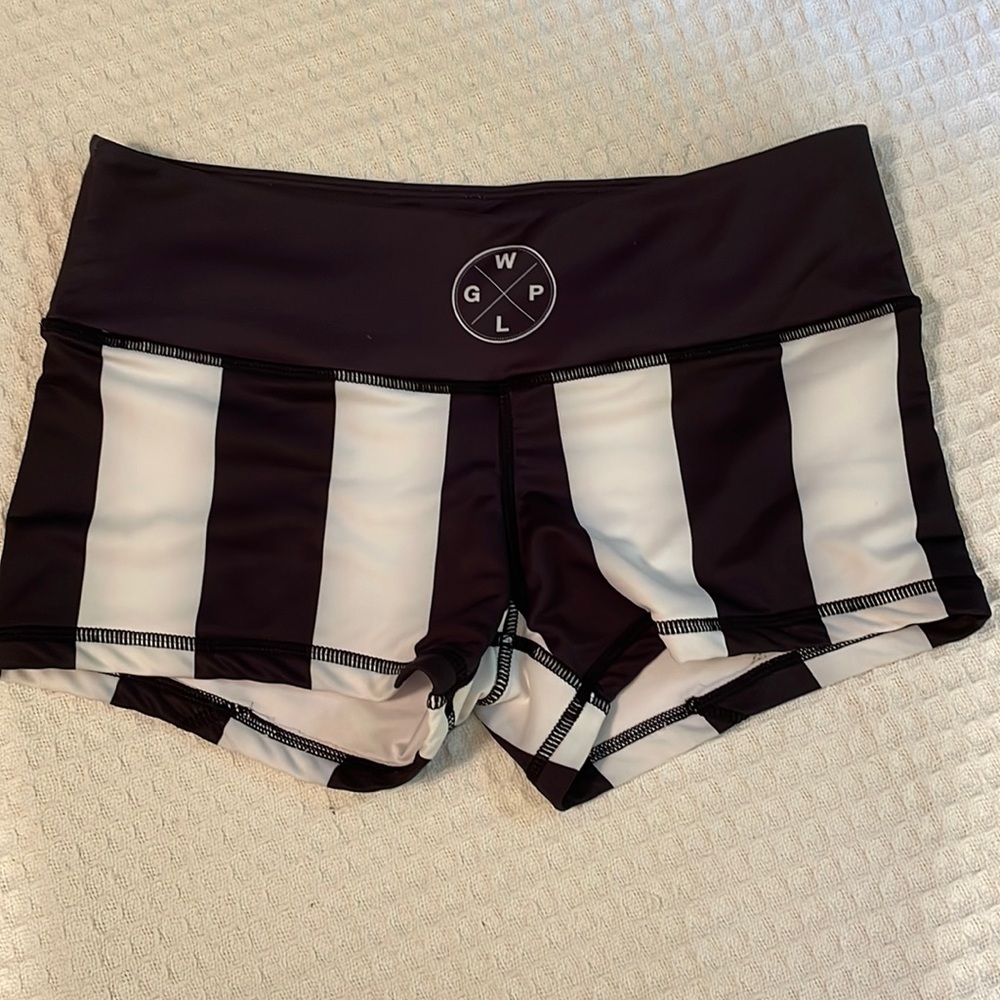 Girls Who Power Lift booty shorts
